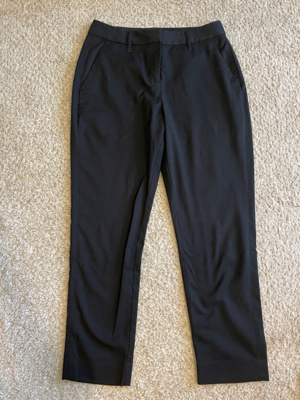 Wildfang Black Ankle Pants - Tailored Cropped Fit